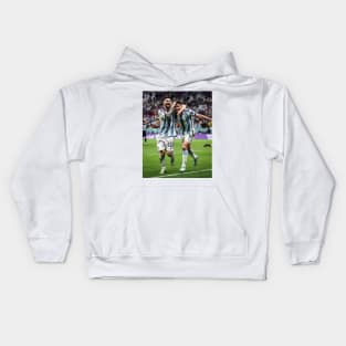 Messi x Alvarez Semifinal Kids Hoodie